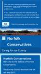 Mobile Screenshot of norfolkconservatives.com